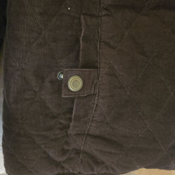 Croft & Barrow Quilted Brown Jacket, L (PTP=21.5") - Picture 5 of 8